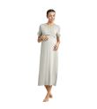 Νυχτικό εγκυμοσύνης με κοντό μανίκι CATHERINE\'S 872CA Light Green
